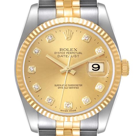 rolex datejust pave diamond yellow gold|Rolex Datejust 36 price.